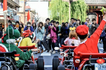 Гонки на картах в стиле Mario (17 фото)