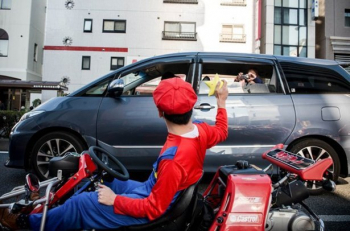 Гонки на картах в стиле Mario (17 фото)